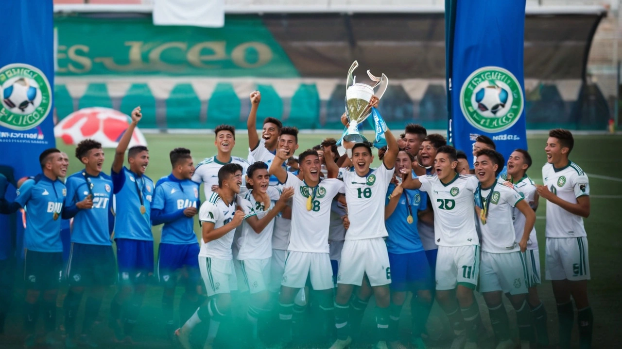 Sub-17 do Verdão conquista o Torneo Internacional de Fuerzas Básicas no México