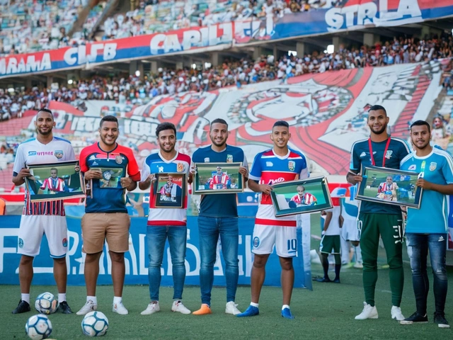 Fortaleza Esporte Clube Homenageia Ídolos Marcelo Boeck, Daniel Sobralense, Erandir e Amilton Melo
