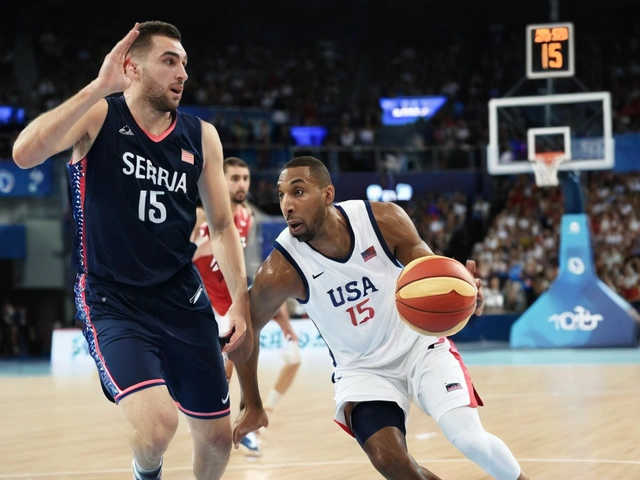 Vitória Dominante: EUA Sobranceiro Sobre a Sérvia no Basquete Olímpico