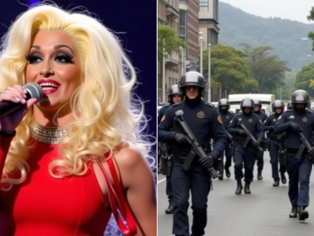 Drag Queen de 'Renascer' Enfrenta Terrível Tiroteio na Avenida Brasil, Rio de Janeiro